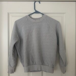 Perfectwhitetee Light Gray Sweatshirt